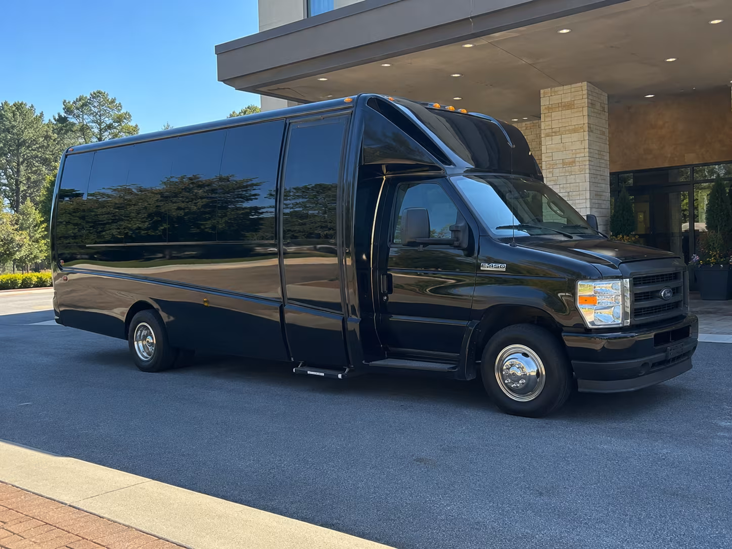 bus rentals for concerts and events at harris center for the arts