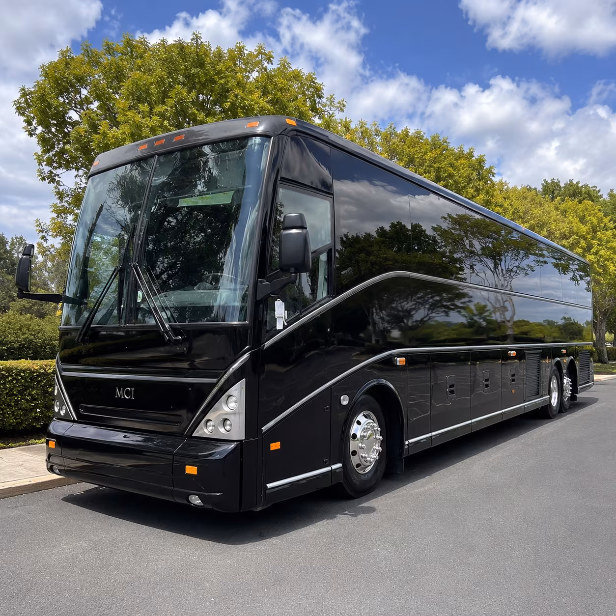 charter bus shuttle service for folsom warehouse and distribution groups