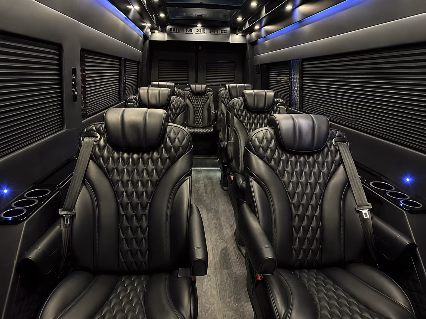folsom corporate event transportation onboard seating
