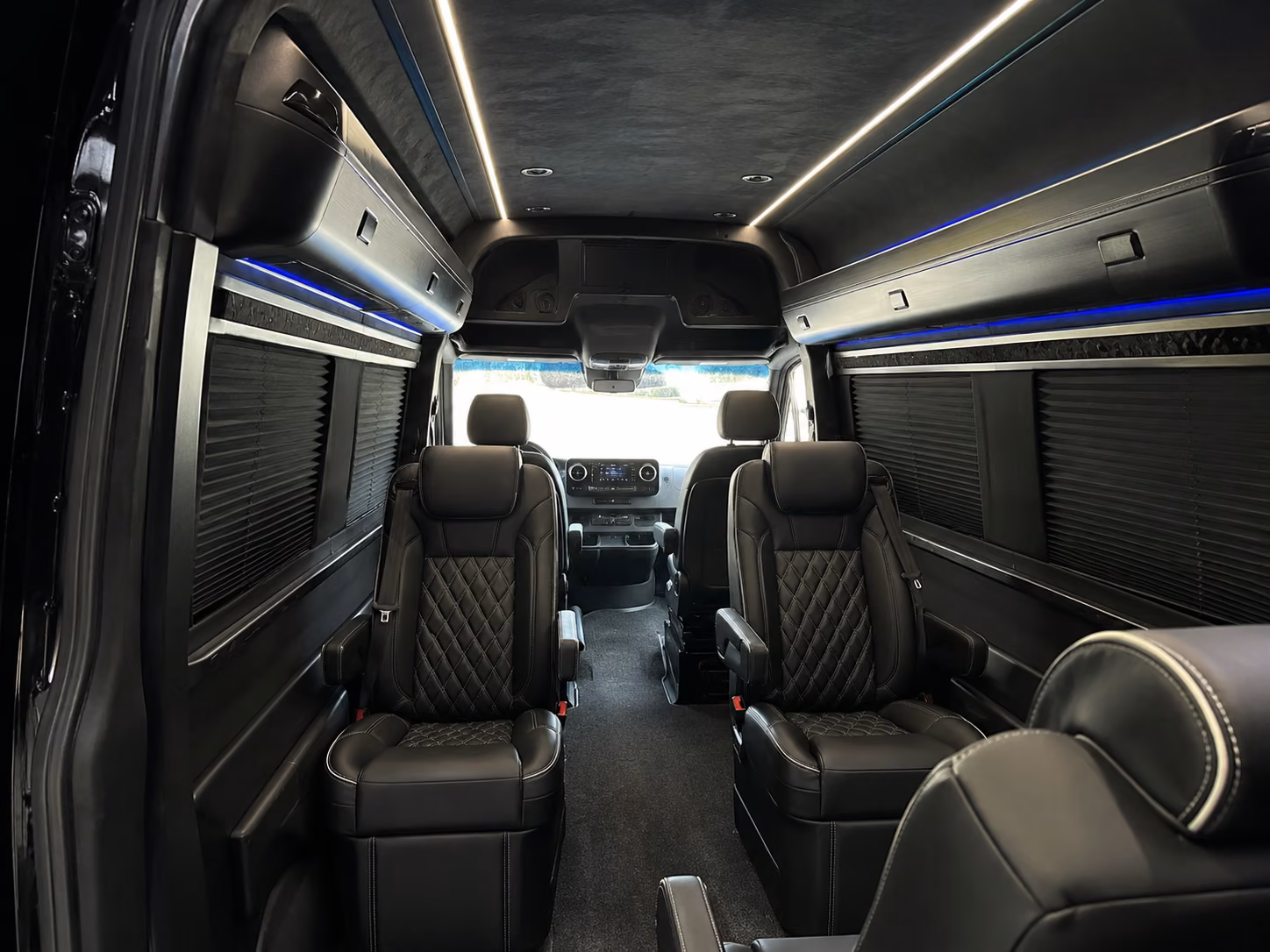 folsom sprinter van with driver inside