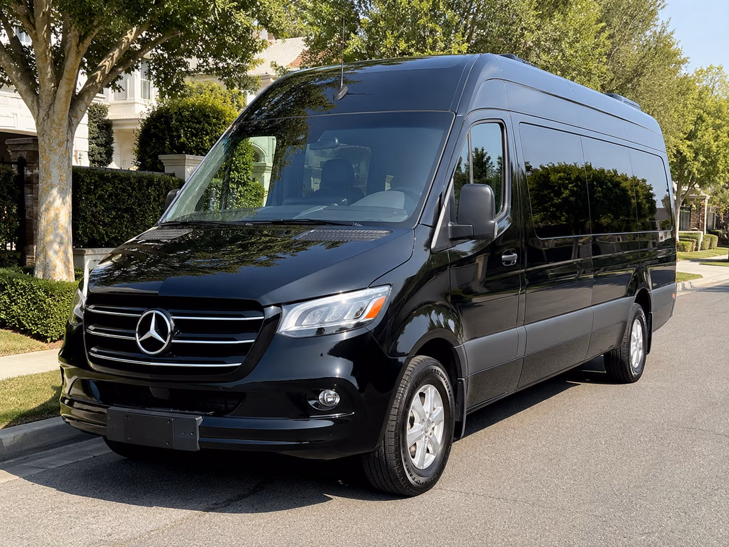folsom sprinter van with driver