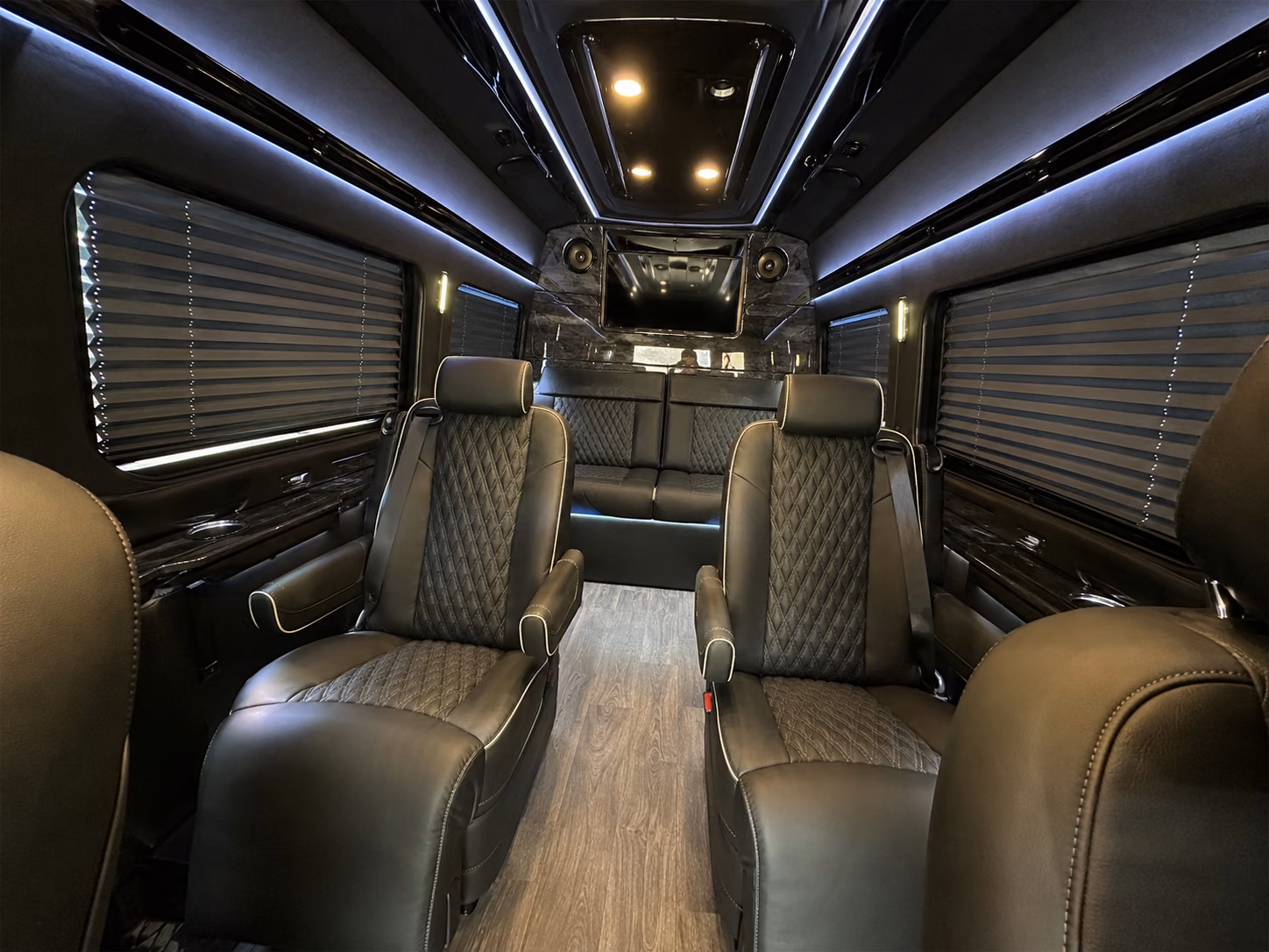 sprinter vans and party buses for folsom wedding parties